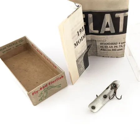 Flatfish F4 Helin Tackle Vobleris, SL (Sidabras), 1.4g, 1951 m., #11911