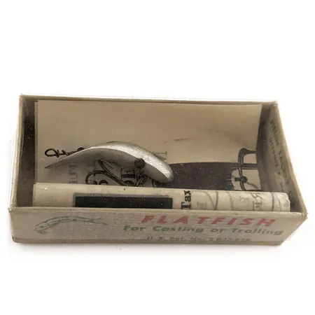 Flatfish F4 Helin Tackle Vobleris, SL (Sidabras), 1.4g, 1951 m., #11911