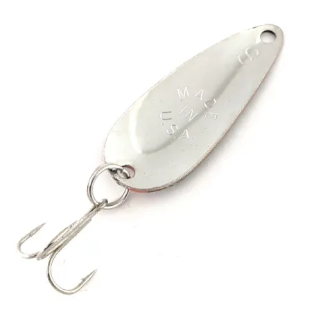 Vartiklė Worth Chippewa Steel Spoon, Raudona/Juoda/Nikelis, 6g, #11925