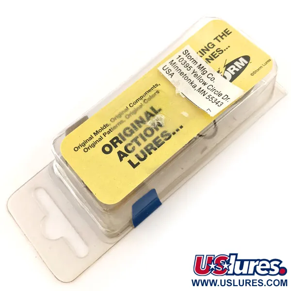 Storm Original Hot'N'Tot Vobleris, Oranžinis/Juodas, 6.5g, Metalinis Liežuvėlis, #11931