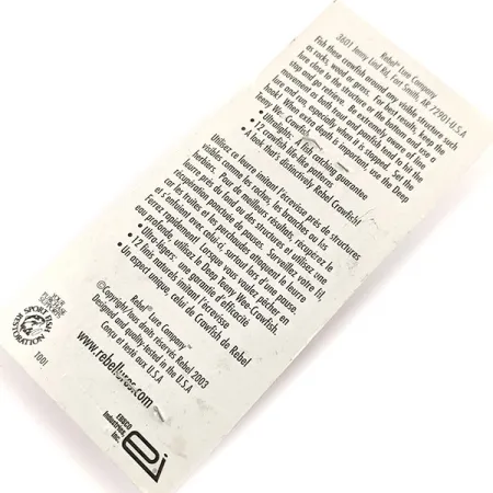 Rebel Crawfish Vobleris, Alyvinis-rudas, 2.5g, Plaukiantis, #11934