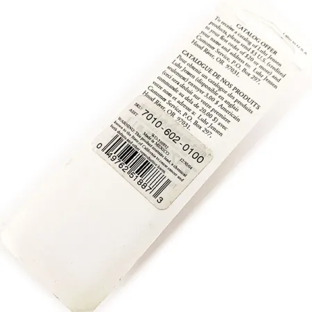 Luhr Jensen P.J. POP, Perlamutrinė / Raudona, 17 g, paviršinis masalas #11935