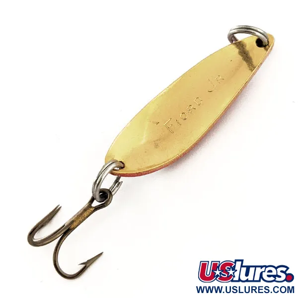 Acme Fiord Spoon Jr Blizgė, Raudona/Balta/Auksinė, 3,4g, JAV, #11975