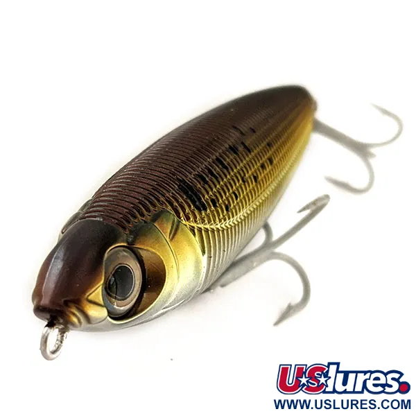 YO-ZURI Sashimi Pencil Paviršinis masalas, Auksinė, 16g, Garsinis, #11983