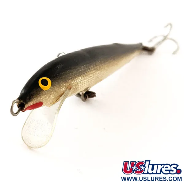 Rapala Original Floater F9 Vobleris, S (Sidabrinė), 4g, Balsa, #12031