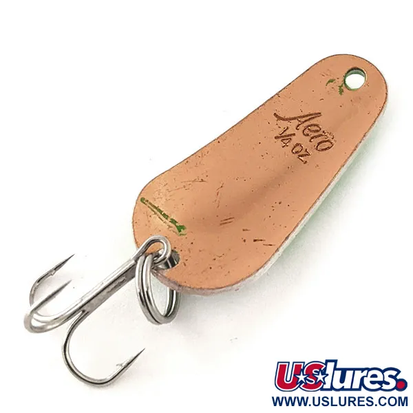 Aeroplane Spinner Aero UV Blizgė, Žalia/Balta/Varis, 7g, UV, #12054