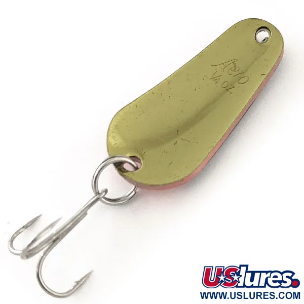 Aeroplane Spinner Aero UV Blizgė, Juoda/Raudona/Auksinė, 7g, UV, #12055