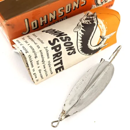 Weedless Johnson Silver Minnow Blizgė, Sidabras sidabruota, 12g, #12059