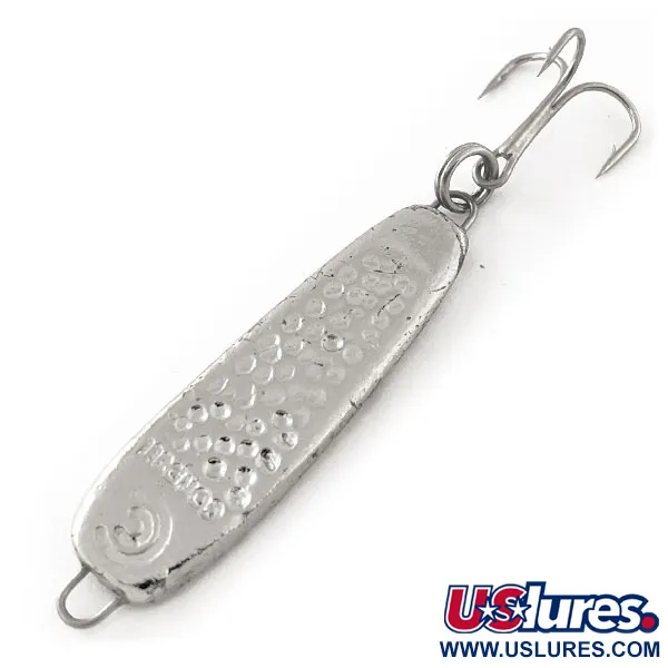 Cotton Cordell CC Spoon Jig Lure, Sidabras, 11g, Muštas paviršius, #12092