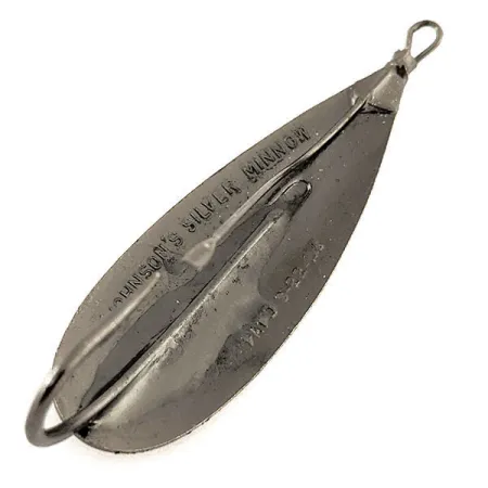 Weedless Johnson Silver Minnow Blizgė, Juoda, 12g, Žolių apsauga, #12111