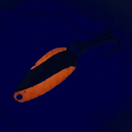 Nebco FlashBait 466 UV Blizgė, Kalamas nikelis / Raudona, 1g, #12115