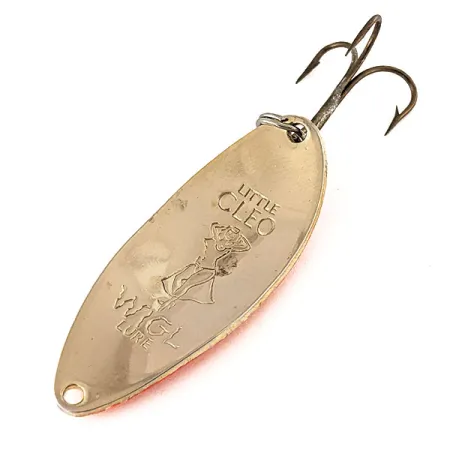 Little Cleo (Hula Girl) Blizgė, Auksinė / Oranžinė, 14g, Hula Girl, #12166