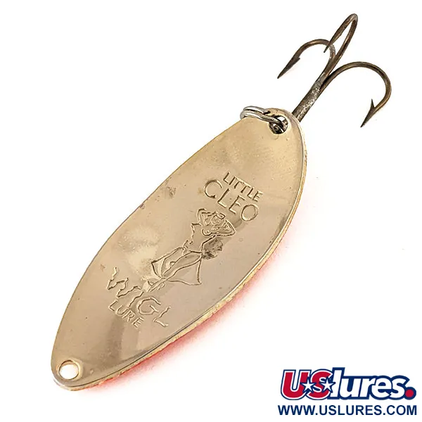 Little Cleo (Hula Girl) Blizgė, Auksinė / Oranžinė, 14g, Hula Girl, #12166