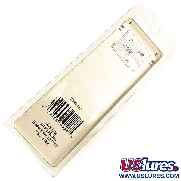 Weedless Silverlake Minnow Blizgė, Auksinė, 7g, Nežolėjanti, #12201