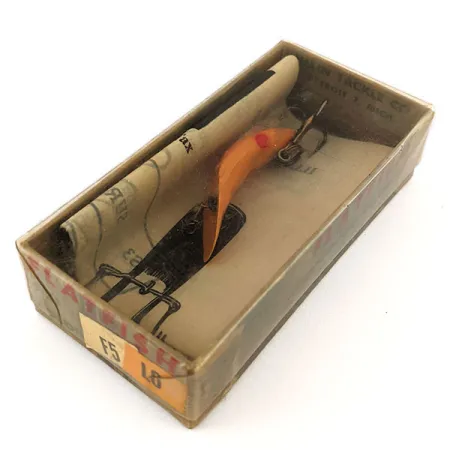 Helin Flatfish F5 Vobleris, LO Oranžinė, 2g, Nenaudotas, #12205