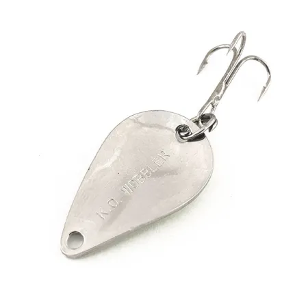 Acme K.O. Wobbler UV Vartiklė, Nikelis / Mėlyna, 7g, UV, #12215