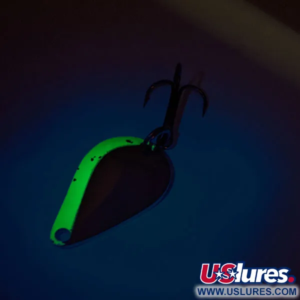 Acme K.O. Wobbler UV Vartiklė, Nikelis / Mėlyna, 7g, UV, #12215