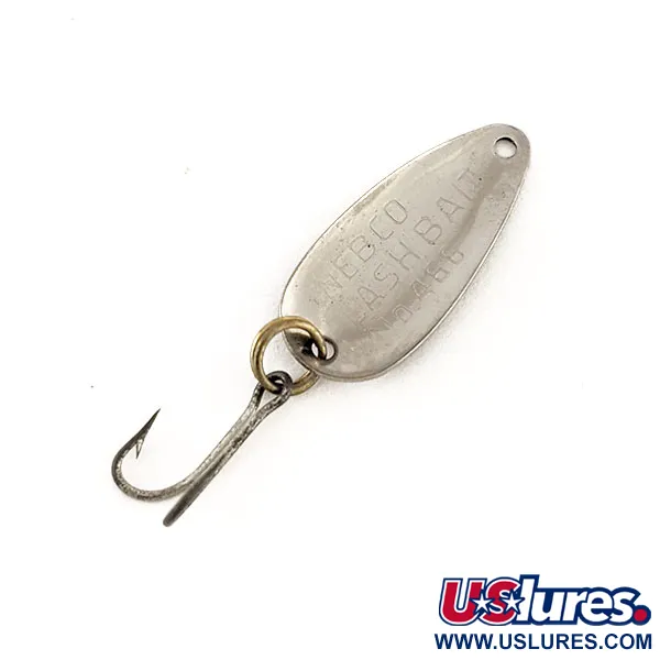 Nebco Flashbait 466 Blizgė, Juoda/Balta/Nikeliuota, 1g, Ultralight, #12249