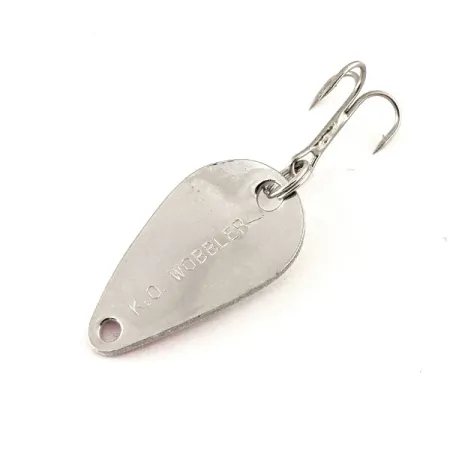 Acme K.O. Wobbler Blizgė, White Pearl / Raudona / Nikelis, 3,5g, #12260