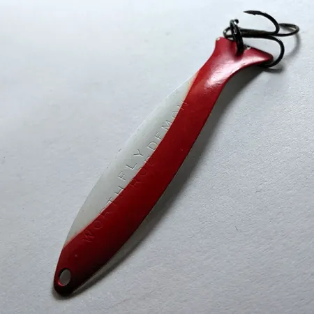 Worth Fly Rod Demon, 2,5 g, raudona/balta, blizgė #12273