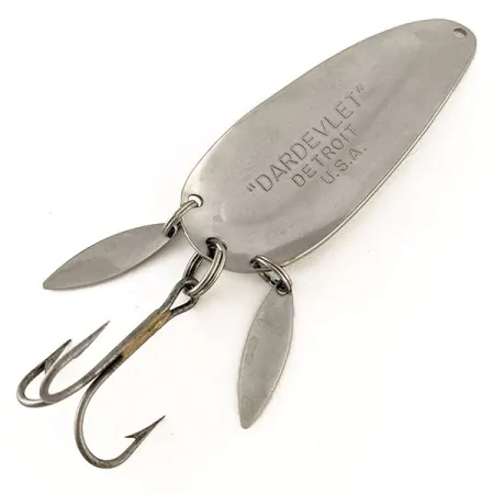 Dardevle Dardevlet Klicker Blizgė, Sidabras, 21g, Garsinis, #12300