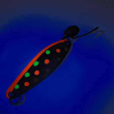 Luhr Jensen Needlefish 2 UV Blinkė, Rainbow Trout, 3g, UV, #12323