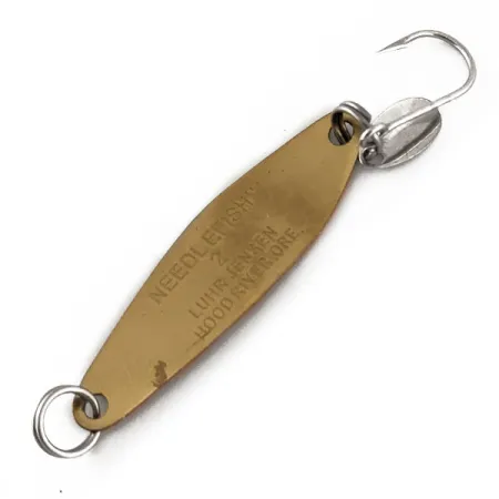 Luhr Jensen Needlefish 2 Blizgė, Fire Tiger/Auksas, 3g, Velkiavimas, #12329