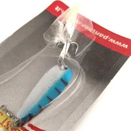 Panther Martin Svizzero Siluro con Penna Mare Suktukas, Nikelis/Mėlyna, 4g, #12333