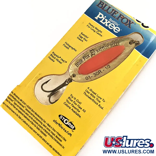 Blue Fox Rattlin Pixee Blizgė, Vaivorykštinis upėtakis, 14g, #12334