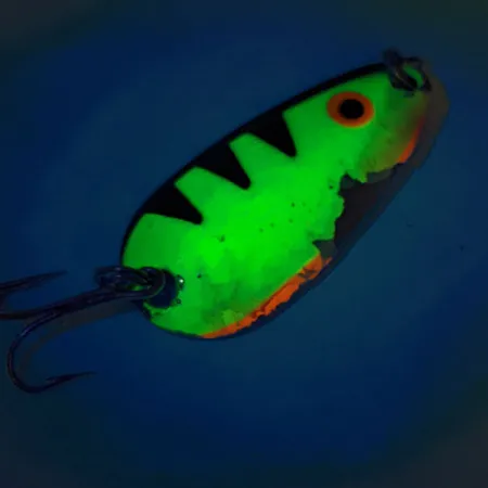 Len Thompson #8 UV Blizgė, Fire Tiger, 7g, Šviečianti, #12339