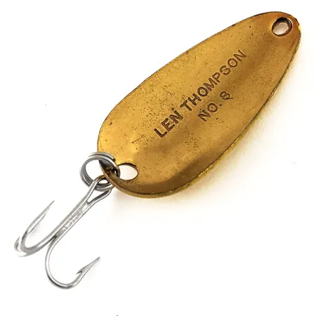 Len Thompson #8 Blizgė, Five of Diamonds, 7g, Žalvaris, #12340