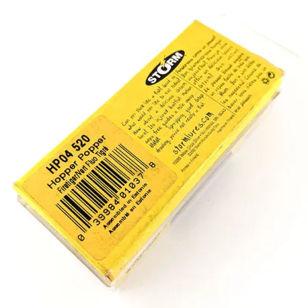 Storm Hopper Popper Paviršinis Masalas, Fire Tiger, 2g, #HP04 520