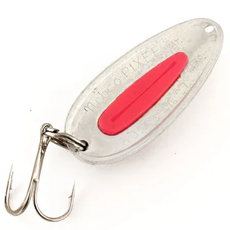 Nebco Pixee UV Blizgė, Kaltas Nikelis/Raudona, 24g, UV, #12362