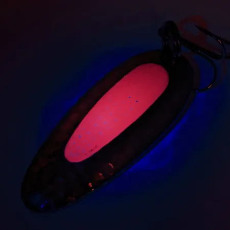 Nebco Pixee UV Blizgė, Kaltas Nikelis/Raudona, 24g, UV, #12362