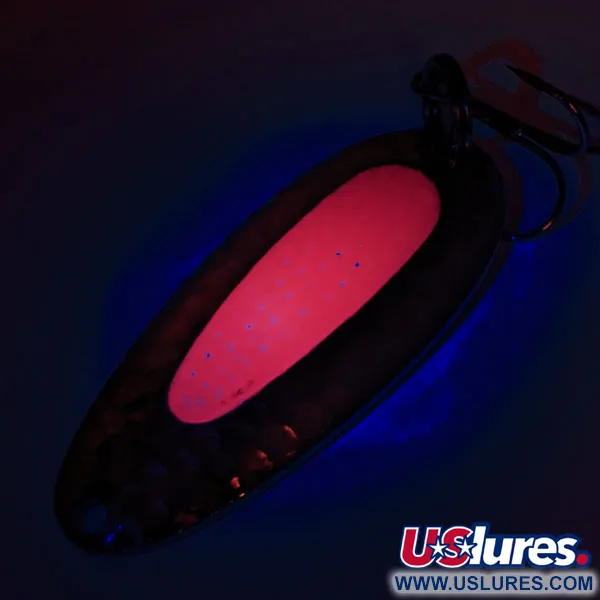 Nebco Pixee UV Blizgė, Kaltas Nikelis/Raudona, 24g, UV, #12362