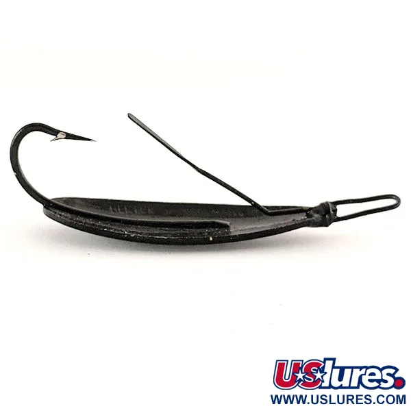 Herter's Olson Minnow Blizgė nuo žolių, Juoda, 12g, Žalvaris, #12376