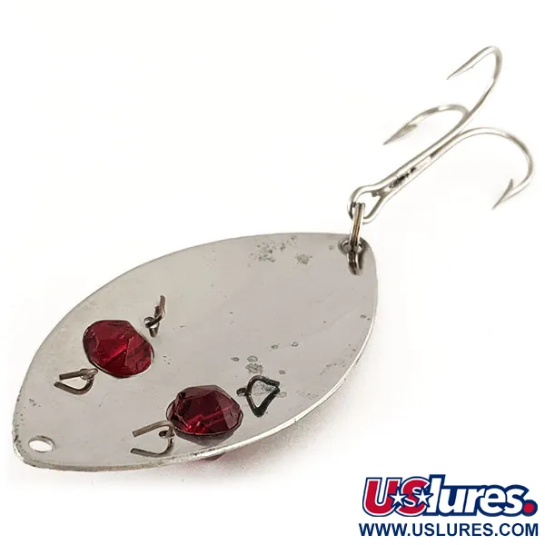 Lucky Strike Gold Red Flash Blizgė, Nickel / Red Eyes, 21g, #12383