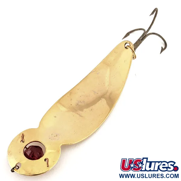 Lucky Strike One Eye Wiggler Blizgė, Auksas/Raudona, 25g, Akis, #12385