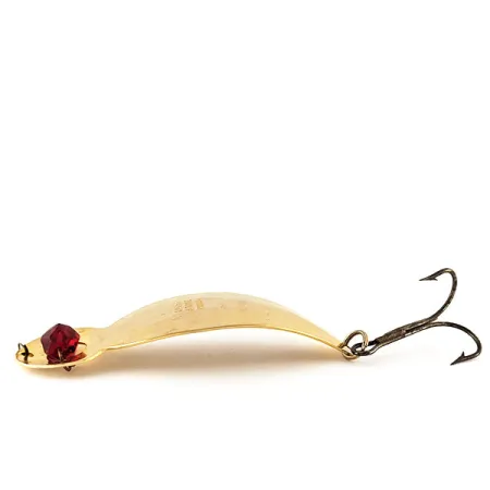 Lucky Strike One Eye Wiggler Blizgė, Auksas/Raudona, 25g, Akis, #12385