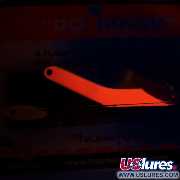 Bay de Noc Do-Jigger #3 UV, 9 g, nikelis/oranžinė UV, blizgė #20107