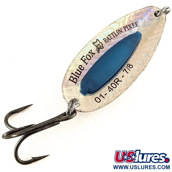 Blue Fox Rattlin Pixee Blizgė, Rainbow Herring / Blue, 24g, #12405