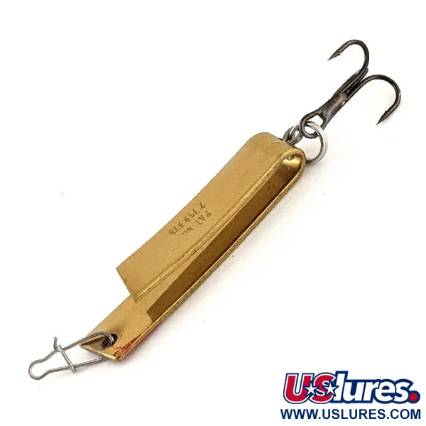 South Bend Super-Duper 503 Blizgė, Auksinė/Raudona, 4,3g, Vintage, #12420