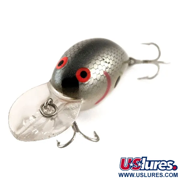 Bomber Fat A B05F Crankbait, Sidabriniai žvynai, 10g, #12427