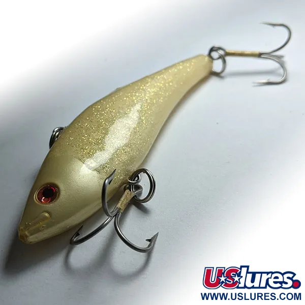 Saurus Vibra-Zarus VIB masalas, Geltona blizgučiai, 14g, JDM, #12433