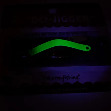 Bay de Noc Do-Jigger #3 UV Blizgė, Nikelis/Chartreuse, 9g, UV, #12438