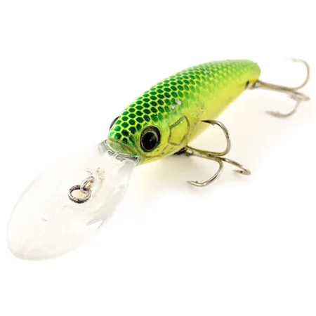 Cotton Cordell Deep Minnow UV Vobleris, Chartreuse, 7g, UV, #12459