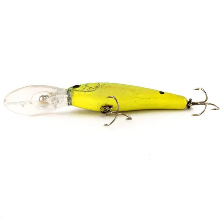 Cotton Cordell Deep Minnow UV Vobleris, Chartreuse, 7g, UV, #12459