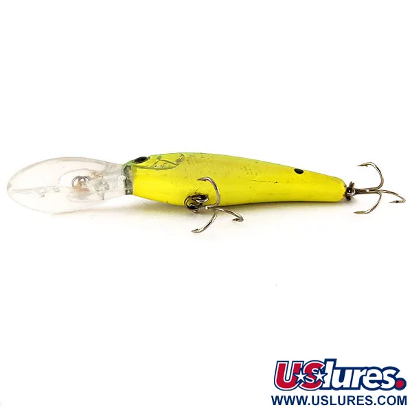 Cotton Cordell Deep Minnow UV Vobleris, Chartreuse, 7g, UV, #12459