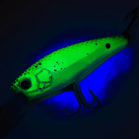 Cotton Cordell Deep Minnow UV Vobleris, Chartreuse, 7g, UV, #12459