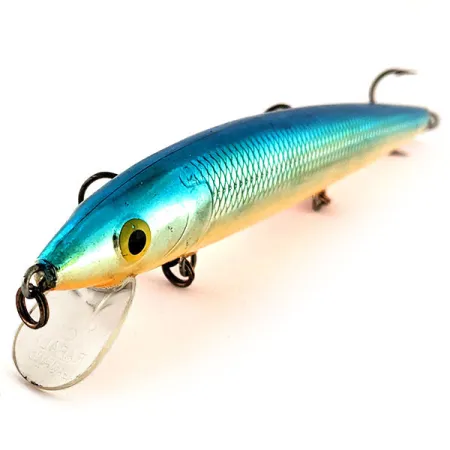 Rapala Husky Jerk HJ 14 Vobleris, Mėlynas Sidabrinis, 18g, #12468